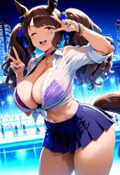 ai_generated breasts dark-skinned_female dark_skin fetish legs light_brown_skin long_hair long_hair_female