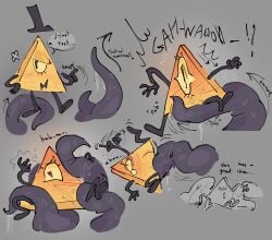 1cuntboy bill_cipher cuntboy cute flustered gravity_falls overstimulation tentacle virgin