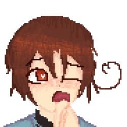 animated artist_signature axis_powers_hetalia blowjob feliciano_vargas gay heart-shaped_pupils italy_(hetalia) masterbootyjiggler mbj_(artist) mistakes mistakes_were_made pixel_animation pixel_art transparent_background watermark yaoi