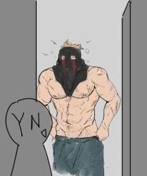 activision bara bedroom_eyes big_muscles call_of_duty cod drowsy exposed_hips gay hair_tuft infinity_ward konig lethargy male_nipple male_nipples male_only muscular muscular_male nipples nipples_exposed nipples_out nipples_visible pants_only shirtless shirtless_male sniper_veil tired tired_expression tired_eyes tired_look tired_male tuft weary y/n y/n_(your_name) yaoi yn