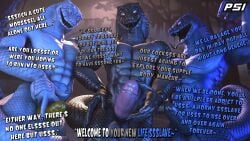 2026 3d_(artwork) abs absurd_res anthro balls big_penis brown_body brown_scales dialogue digital_media_(artwork) english_text erection forest genitals grey_body grey_scales group hi_res humanoid_genitalia humanoid_penis imminent_sex looking_at_viewer male muscular muscular_anthro muscular_male night nude nude_anthro nude_male outside penis plant psikokinetic reptile scales scalie snake source_filmmaker_(artwork) tail talking_to_viewer text tongue tongue_out tree white_body white_scales yellow_eyes