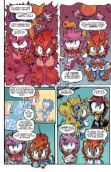 3_toes absurd_res amy_rose anthro archie_comics armadillo barefoot big_breasts black_body blue_eyes boots bracelet breasts chaos_(sonic) chipmunk claws clothing comic_panel elemental_creature english_text eulipotyphlan evil_grin eyelashes fangs feet flashback flying_squirrel footwear fur gloves green_eyes grin ground_squirrel group handwear hedgehog hi_res jewelry looking_away mammal mighty_the_armadillo multicolored_body multicolored_fur nipple_piercing nipples official_art otakusedits piercing pink_body pink_fur ray_the_flying_squirrel red_shell rodent sally_acorn sally_acorn_(post-sgw) scarf sciurid sega shell shoes smile sonic_adventure sonic_the_hedgehog sonic_the_hedgehog_(archie) sonic_the_hedgehog_(comics) sonic_the_hedgehog_(series) spiked_bracelet spiked_hairband spikes super_sonic teeth text third-party_edit toes tongue tongue_out torn_clothing vein veiny_breasts water water_creature xenarthran yellow_body yellow_fur