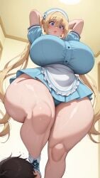 1girl 1girls ai ai_generated ass ass_bigger_than_head big_ass big_breasts big_butt big_thighs blend_s blonde blonde-haired_female blonde_female blonde_hair blonde_hair_female breasts breasts_bigger_than_head female female_focus gigantic_ass gigantic_breasts hinata_kaho hips hips_wider_than_shoulders huge_ass huge_breasts huge_butt huge_thighs long_hair maid maid_outfit maid_uniform massive_ass massive_breasts massive_butt massive_thighs sexy sexy_body shirt skirt solo_female thick_ass thick_thighs thighs tied_hair twentyam uniform voluptuous voluptuous_female wide_hips wide_thighs