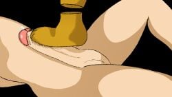 beat_banger foot_fetish footjob gif golden_freddy_(fnaf) loop peepsyrino yellow_body