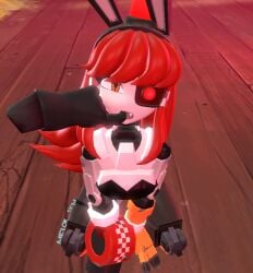 1girls 3d bunny_costume bunny_ears bunny_girl bunnysuit female female_focus female_only happy happy_female looking_at_partner looking_at_viewer mimi_sentry orange_eyes poster red_hair robot robot_girl sfm sharp_teeth solo solo_female solo_focus source_filmmaker team_fortress_2 tf2