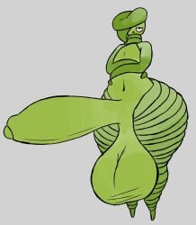 anthro anthrofied ass ass_focus backsack electronic_arts femboy flora_fauna gooring male male_only plant plant_humanoid plantie plants_vs._zombies plants_vs_zombies popcap_games spring_bean_(pvz) video_game_character video_games