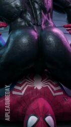 2boys ai_generated animated ass ass_focus big_butt big_penis dickgirl/female gay gay_sex marvel marvel_comics penis spider-man spider-man_(series) tagme venom venom_(marvel) venom_(marvel_rivals) video