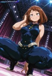 absurd_resolution absurdres ai ai-created ai_art ai_generated anime_coloring anime_screenshot boku_no_hero_academia brown_eyes brown_hair detailed_background dynamic_angle dynamic_pose exhibitionism exibitionism exited explicit girl glossy glossy_body glossy_skin gorgeous hentai hi_res high_contrast high_quality high_resolution in_heat nsfw ochako_uraraka patreon perfect_anatomy pervert_female plump presenting rating_explicit sexy sexy_body sexy_female sexy_pose short_hair soft_shading solo source_anime teasing teasing_viewer voluptuous voluptuous_body voluptuous_female