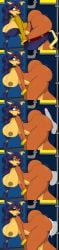 anal carmelita_fox cbear624 cbearart comic playstation police sly_cooper sly_cooper_(series) sony_interactive_entertainment tagme