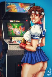 bronxboy79 capcom sakura_kasugano street_fighter tagme