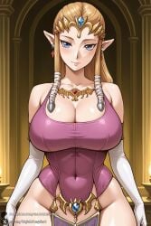1female 1girl 1girls 2026 ai_generated artist_name bare_shoulders big_ass big_breasts blonde_hair blue_eyes blush breasts cleavage covered_navel curvy earrings elbow_gloves gloves hi_res high_quality high_resolution highres huge_ass huge_breasts indoors jewelry large_breasts long_hair looking_at_viewer patreon patreon_username pelvic_curtain pointy_ears princess_zelda smile solo the_legend_of_zelda tiara twilight_princess unjobdespiert watermark web_address white_gloves zelda_(twilight_princess)