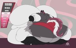 bbw big_ass big_breasts blob breasts bubble_butt cleavage female furry huge_ass huge_breasts hyper_ass hyper_breasts mad_n_evil overweight ssbbw tagme thick_thighs weight_gain wide_hips