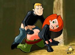 1boy 1girls anal canon_couple disney disney_channel female ginger human kes_(artist) kim_possible kimberly_ann_possible light-skinned_female light-skinned_male male penis ron_stoppable sex straight straight_hair tagme white_female white_male