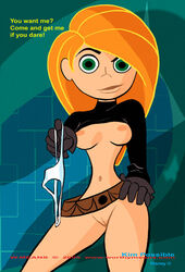 disney female female_only human kim_possible kimberly_ann_possible nipples panties pussy solo straight_hair tagme worthy_means