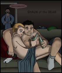 ed humon male_only pete shaun shaun_of_the_dead