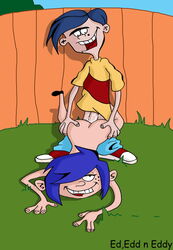 black_hole_sun cartoon_network ed_edd_n_eddy female human kanker_sisters male marie_kanker rolf_(ed_edd_n_eddy) sex straight straight_hair