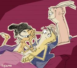 ed_(ed_edd_n_eddy) ed_edd_n_eddy edd eddy_(ed_edd_n_eddy) male_only samo straight_hair