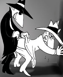 anthro black_spy furry male_only spy_vs_spy tagme white_spy