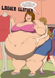 sequence bbw weight_gain mother_and_daughter incest incestuous milf chubby chubby_female belly big_belly chubby_belly breasts big_breasts feeding feederism yuri daughter mother belly_expansion obese obese_female huge_belly splogy92