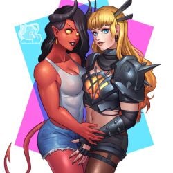 magik (illyana rasputin) from dispatch (game) by razillon