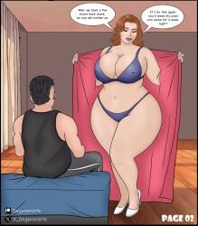 1boy1girl big_ass big_breasts big_butt breasts brown_hair bully bullying cartoon_character cartoon_milf cartoon_mom comic comic_page commission dark-skinned_male degenerarte dialogue dressing_gown female female_focus front_view huge_ass huge_breasts interior_scene interior_view massive_ass mature mature_female milf mommy mother negotiations netorare nickelodeon ntr page_2 pawg photoshop room roommate seductive seductive_body shoes short_hair the_fairly_oddparents timmy's_mom underwear underwear_only voluptuous voluptuous_body voluptuous_female voluptuous_milf wedding_ring wife