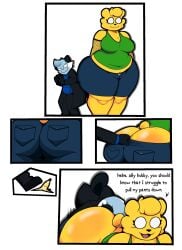 ass_cleavage ass_crack big_ass big_breasts bottomwear bottomwear_halfway_down breasts bubble_butt butt_cleavage butt_crack cleavage dewott female furry huge_ass huge_breasts lewdewott pokemon pokemon_(species) tagme thick_thighs wide_hips