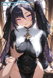 mona (genshin impact) from genshin impact by waifuplay