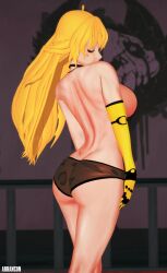 yang xiao long from rwby by arrancon