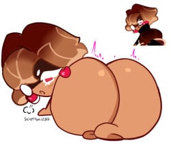 chocolate bonbon cookie from cookie run