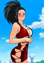 momo yaoyorozu from boku no hero academia by setthh98