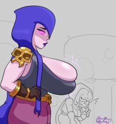 witch (clash of clans) from clash (series) by gaelo (geiimp)