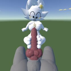 3d 3d_(artwork) anthro anthro_female anthro_male anthro_only arms_held_back assisted_masturbation balls ballsack blank_background blush blush_lines breasts breasts_out canine_genitalia canine_penis chest_tuft cloud clouds cum cum_between_breasts cumming cumming_from_footjob cumming_from_masturbation cumshot cumshot_on_chest duo ejaculating ejaculating_cum ejaculation erect_penis erection feet feet_fetish feet_on_penis feet_up flower_in_hair foot_fetish foot_play footjob furry furry_only grey_body grey_pawpads grey_skin hands-free high_quality huge_cock huge_knot knot knotted_penis large_penis legs_apart looking_at_cumshot looking_at_penis looking_down massive_penis masturbating masturbating_other masturbation mostly_nude mostly_nude_anthro mostly_nude_female naked naked_anthro naked_female naked_male nervous_smile nude nude_anthro nude_female nude_male paw_job pawpads paws penis penis_out pov pov_male rec_room self_upload shaded sheath stroking stroking_cock stroking_penis sunny_(melodynotmel) syntholsoul white_body white_fur