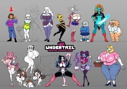 alphys alternate_universe angel_derear animal_humanoid animate_inanimate animated_skeleton anthro arachnid arthropod asgore_dreemurr asriel_dreemurr asriel_dreemurr_(god_form) assmore_(under_(her)_tail) assmore_derear blooksanap blush bone bovid bulge caprine chu-chu_(under_(her)_tail) comic comic_(under(her)tail) female fish fish_humanoid frisk frisk_(undertale) frisky_(under(her)tail) goat group hi_res human humanoid kitty_(under(her)tail) kitty_(under_(her)_tail) lineup machine mad_mew_mew male mammal marine marine_humanoid mettaton mettaton_ex mew_mew_(undertale) monster_girl_(genre) monster_kid muffet napstablook papyrus papyrus_(undertale) phallic_symbol reptile robot rule_63 sans sans_(undertale) scalie skeleton spider temmie temmie_(undertale) tempus_(under(her)tail) thewill toriel tutori undead under(her)tail under_(her)_tail undertale undertale_(series) undyne