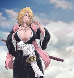 matsumoto rangiku from bleach by sonzhondaya