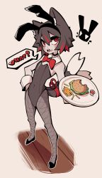 1boy brown_hair bunnysuit cannon crossdressing femboy mafiko mafikovt red_eyes safe safe_for_work tail vtuber