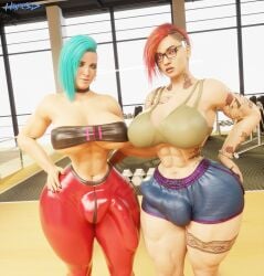 judy alvarez from cd projekt red by hype3d