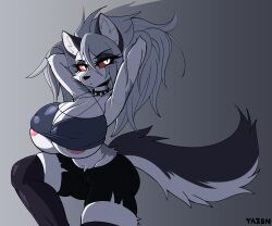 loona (helluva boss) from hellaverse by yazen