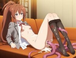 rin azuma from isekai cheat magician by vgt13