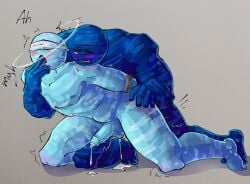 2boys blindfolded completely_nude cum fingers_in_mouth from_behind gay incest neptune_(solarballs) penis solarballs uranus_(solarballs)