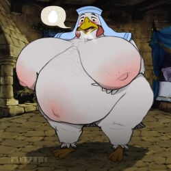 avian band1tnsfw bird chicken disney female female_only galliform lady_kluck phasianid robin_hood_(disney)