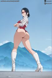 sarada uchiha from boruto: naruto next generations by sexyexxchi