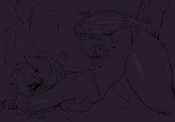 anthro anthro_on_anthro big_penis character_request chatski face_down_ass_up huge_cock milf precum throbbing_penis