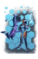 symmetra from overwatch by bakuhaku