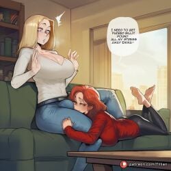 ai_generated emma_frost futa_with_female jean_grey marvel tillian