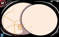 ass_expansion big_ass bubble_butt female hakurei_reimu huge_ass hyper_ass macro meme puffster3 reimu_hakurei tagme thick_thighs touhou wide_hips zip_bomb