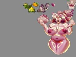 1girls anthro anthrofied ass big_breasts breasts coremoth2793 electronic_arts fan_character female flora_fauna huge_breasts milf plant plant_humanoid plantie plants_vs._zombies plants_vs._zombies_fusion plants_vs_zombies popcap_games shiny_skin taco video_game_character video_games