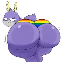 1boy 1male antlers anus_focus balls ballsack bedfellows bent_over big_ass big_ass_(male) big_butt bubble_ass bubble_butt bulge fatigue fatigue_(bedfellows) furry furu_flami gay huge_ass huge_balls huge_butt massive_ass massive_butt naked naked_male nude nude_anthro nude_male presenting presenting_ass presenting_balls presenting_butt presenting_hindquarters pride_color_underwear pride_colors rainbow_clothing rainbow_underwear shaking_butt solo solo_anthro solo_male testicles tight_clothing