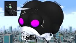 big_ass big_breasts breasts bubble_butt cleavage endifa female huge_ass huge_breasts hyper_breasts inflation nipples tagme thick_thighs wide_hips