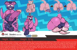 absurd_res ambiguous_gender anthro anus autofellatio ball_lick ball_suck balls big_balls big_penis bodily_fluids claws cum drooling fangs generation_1_pokemon genital_fluids genitals glistening glistening_body half-closed_eyes hi_res huge_penis humping licking male male/ambiguous masturbation narrowed_eyes nintendo nipples oral oral_masturbation overweight penile penile_masturbation penis pokemon pokemon_(species) presenting raccoon_mints saggy_balls saliva sex sitting slowbro slowpoke solo sucking teeth thick_thighs tongue vein veiny_balls veiny_penis