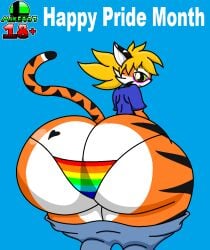 big_ass big_butt femboy mike437 pride_month pride_month_2026 tagme thicc tiger